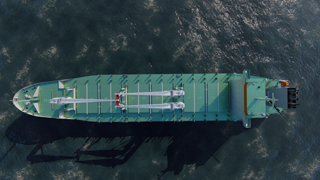 collection ships-Bulk carrier ship-tanker ship 3D model_1