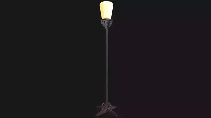 chinese style standing light