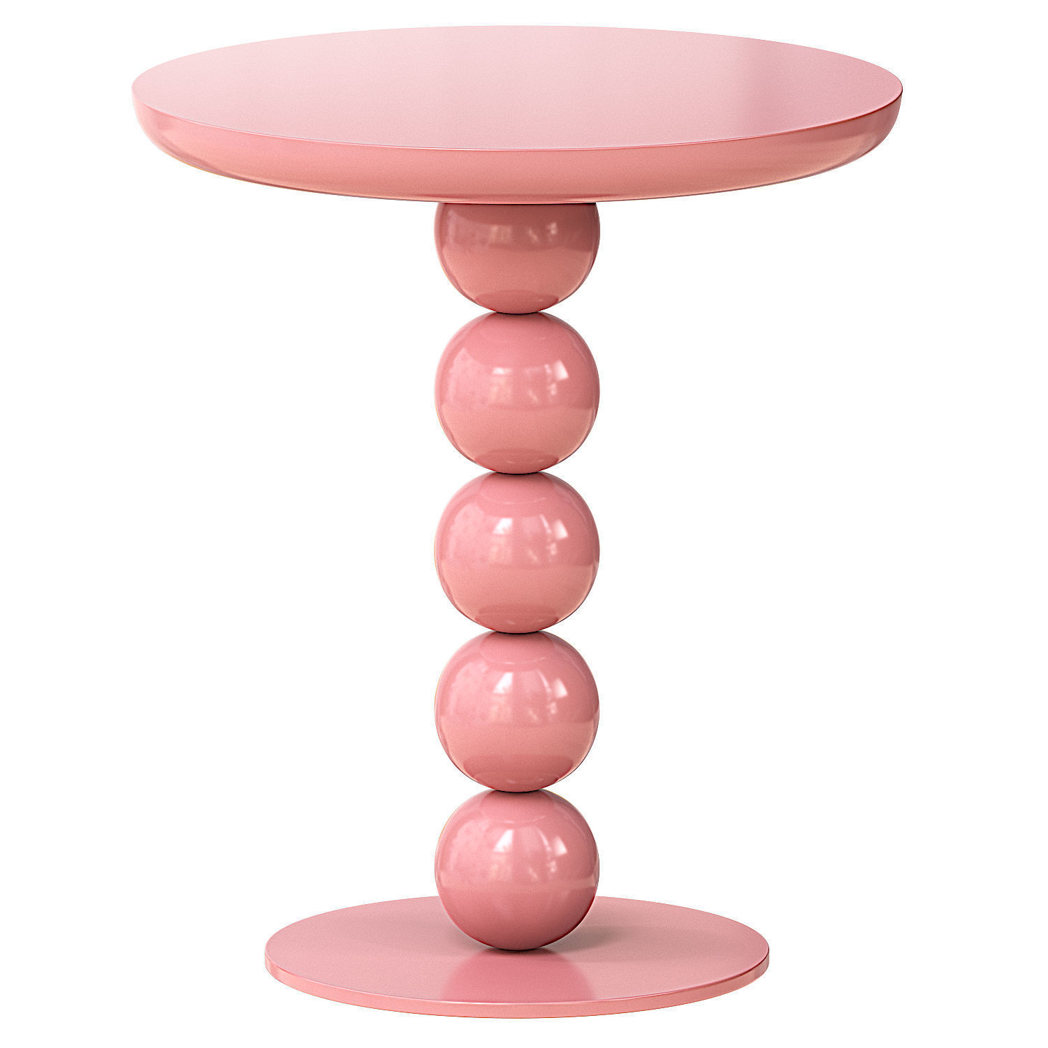 Bedside children  table 3D model_4