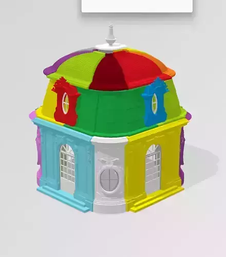 Folly Pavillon Louis XV  1-12 scale