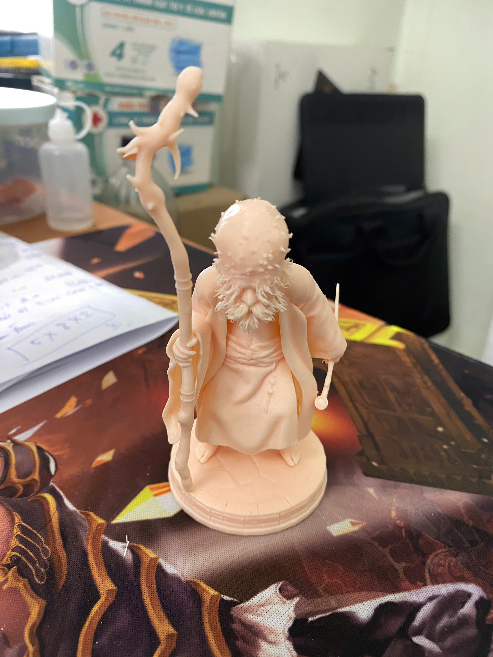 TUDI-Keeper of Black Wind Mountain-BLACK MYTH WUKONG STL 3D 3D print model_9