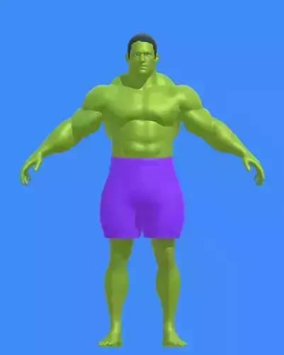 Hulk Character  3D model