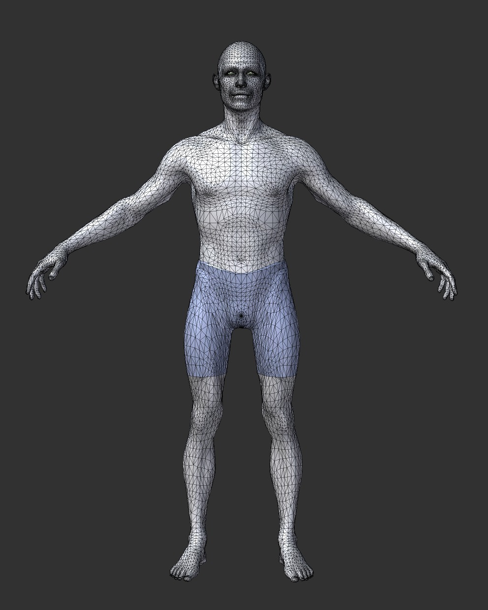 Hulk Character  3D model_6