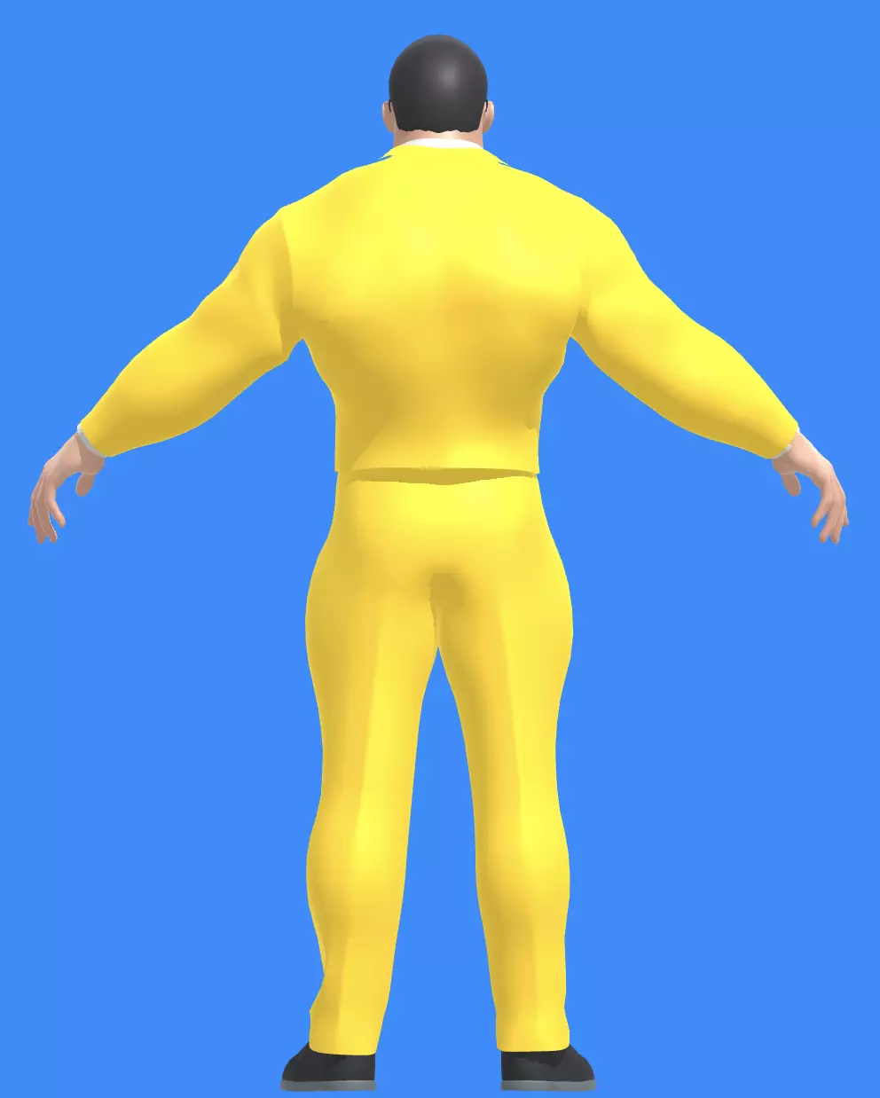 Man In Suit Character 3D model_0