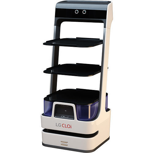 LG CLOi ServeBot 3D model