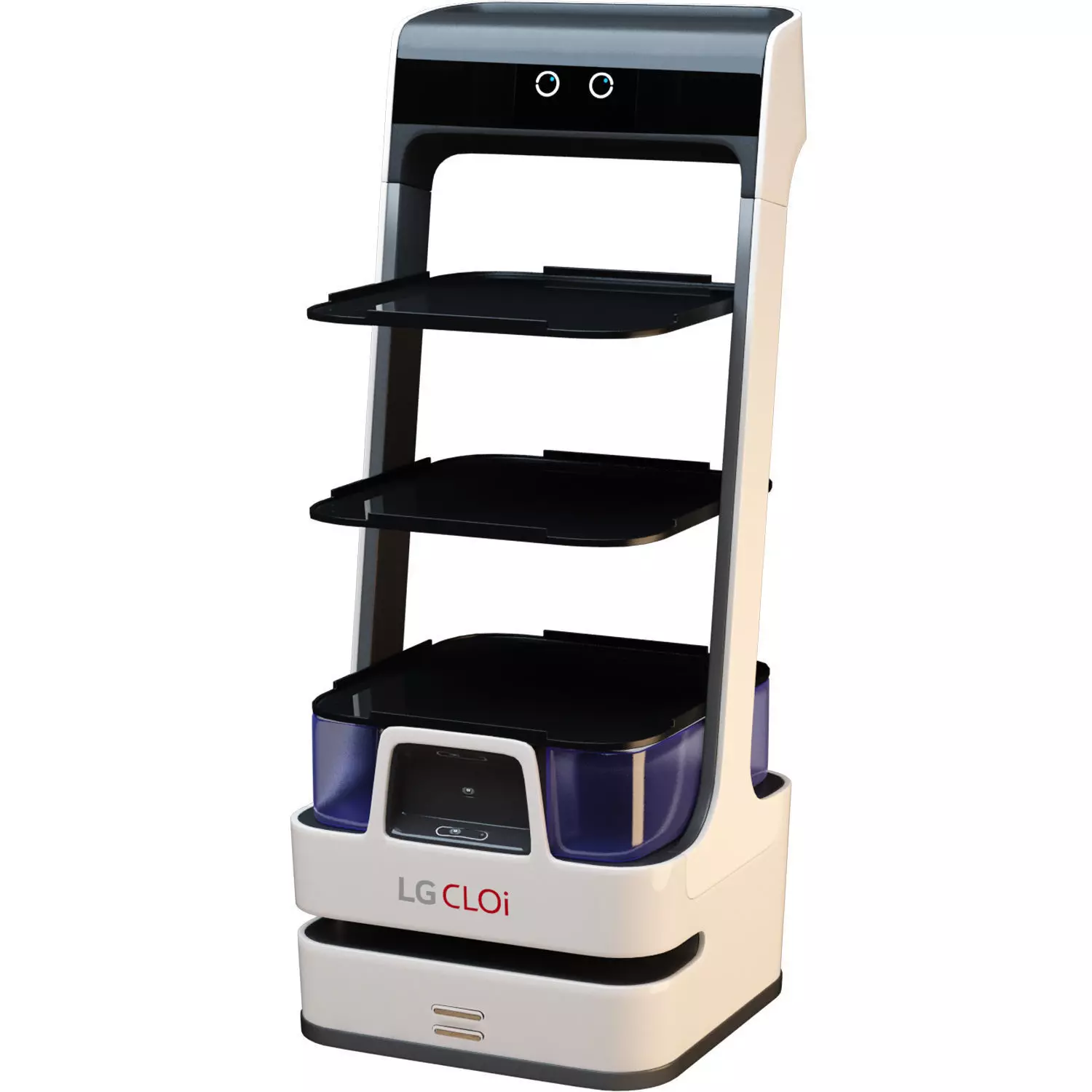 LG CLOi ServeBot 3D model_0