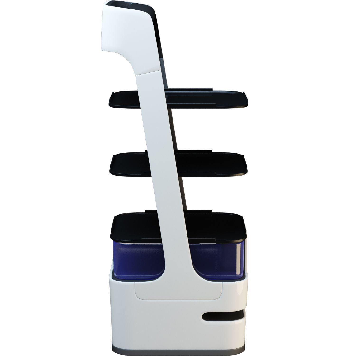 LG CLOi ServeBot 3D model_2