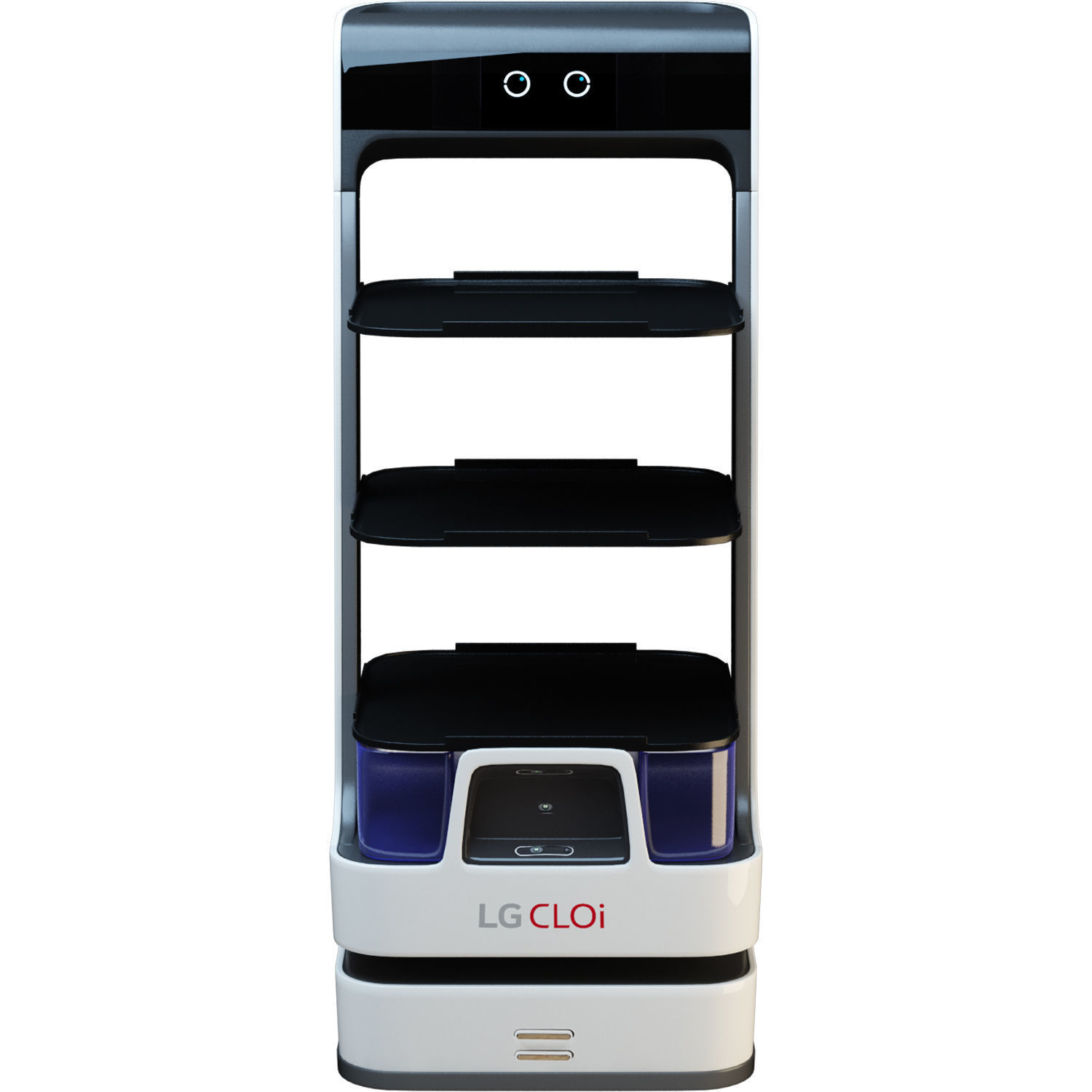 LG CLOi ServeBot 3D model_1