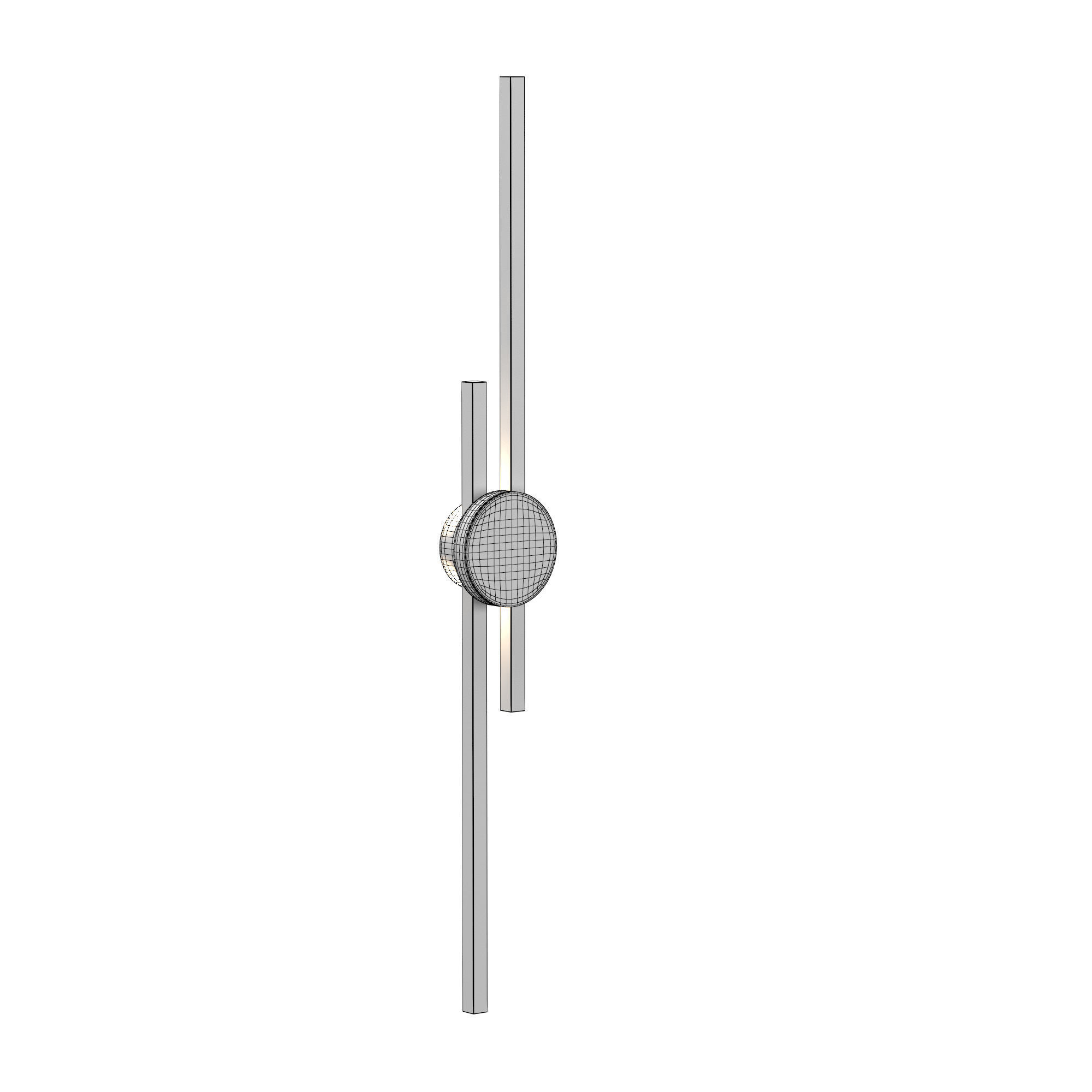 Elles Minimalist Light Sconce 3D model_4