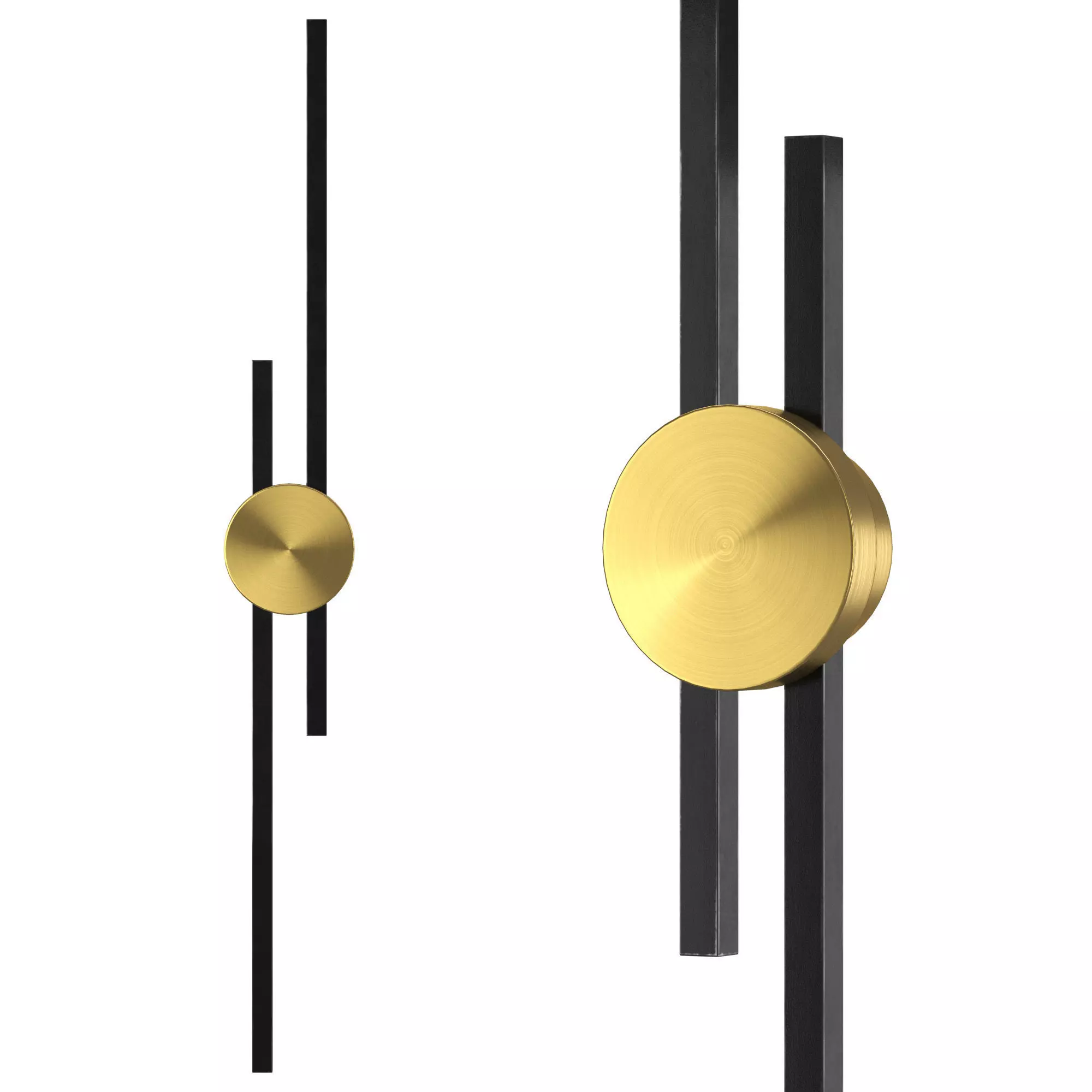 Elles Minimalist Light Sconce 3D model_0
