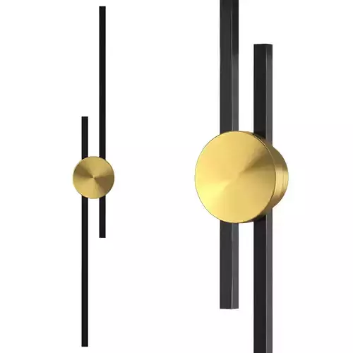 Elles Minimalist Light Sconce 3D model