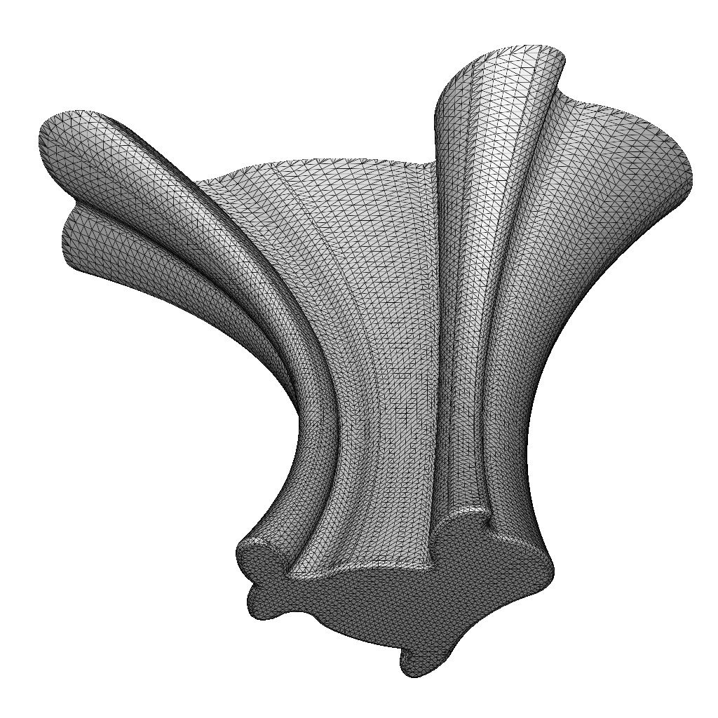 Vase Decor Squirrel Face 3D print model_4