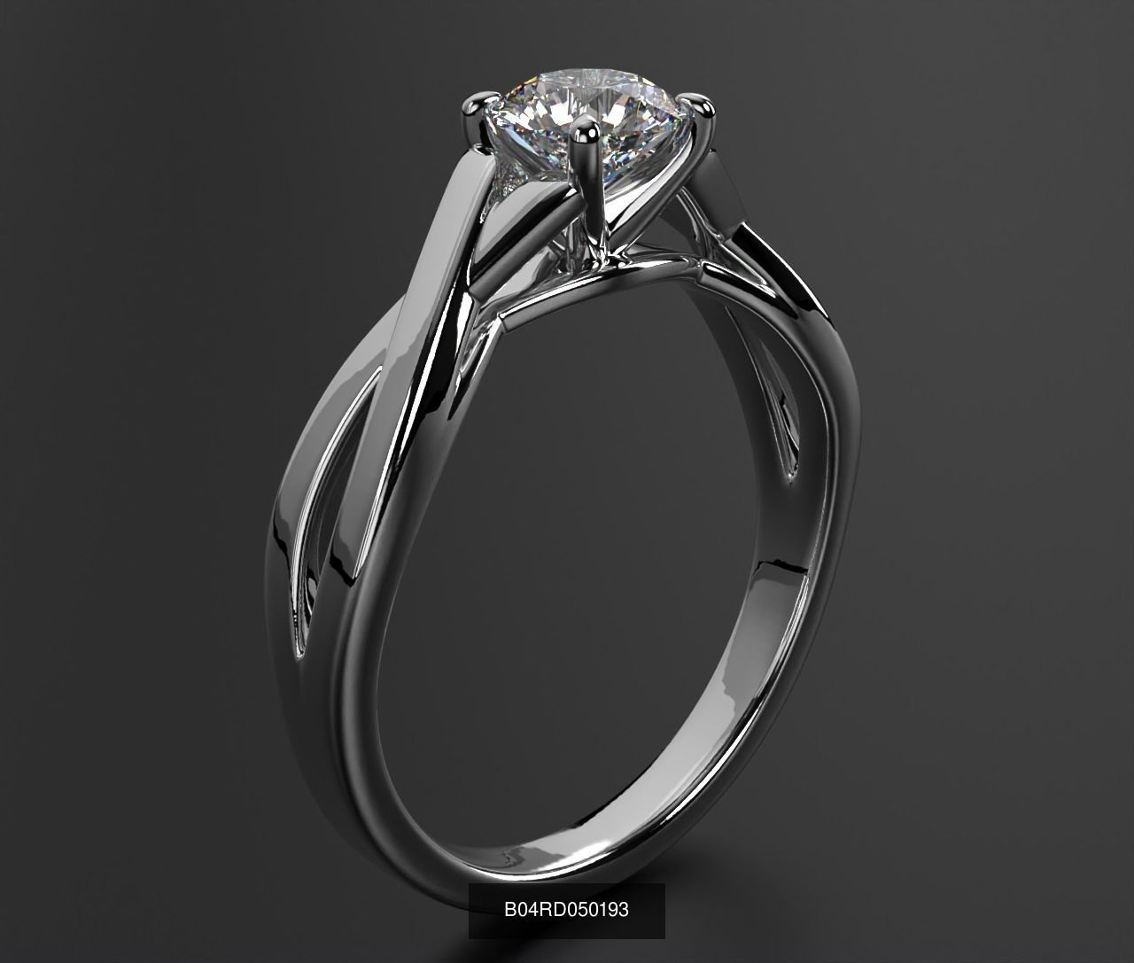 2024 B04 1-500 Engagement Rings 3D Model Collection-451 Files _95