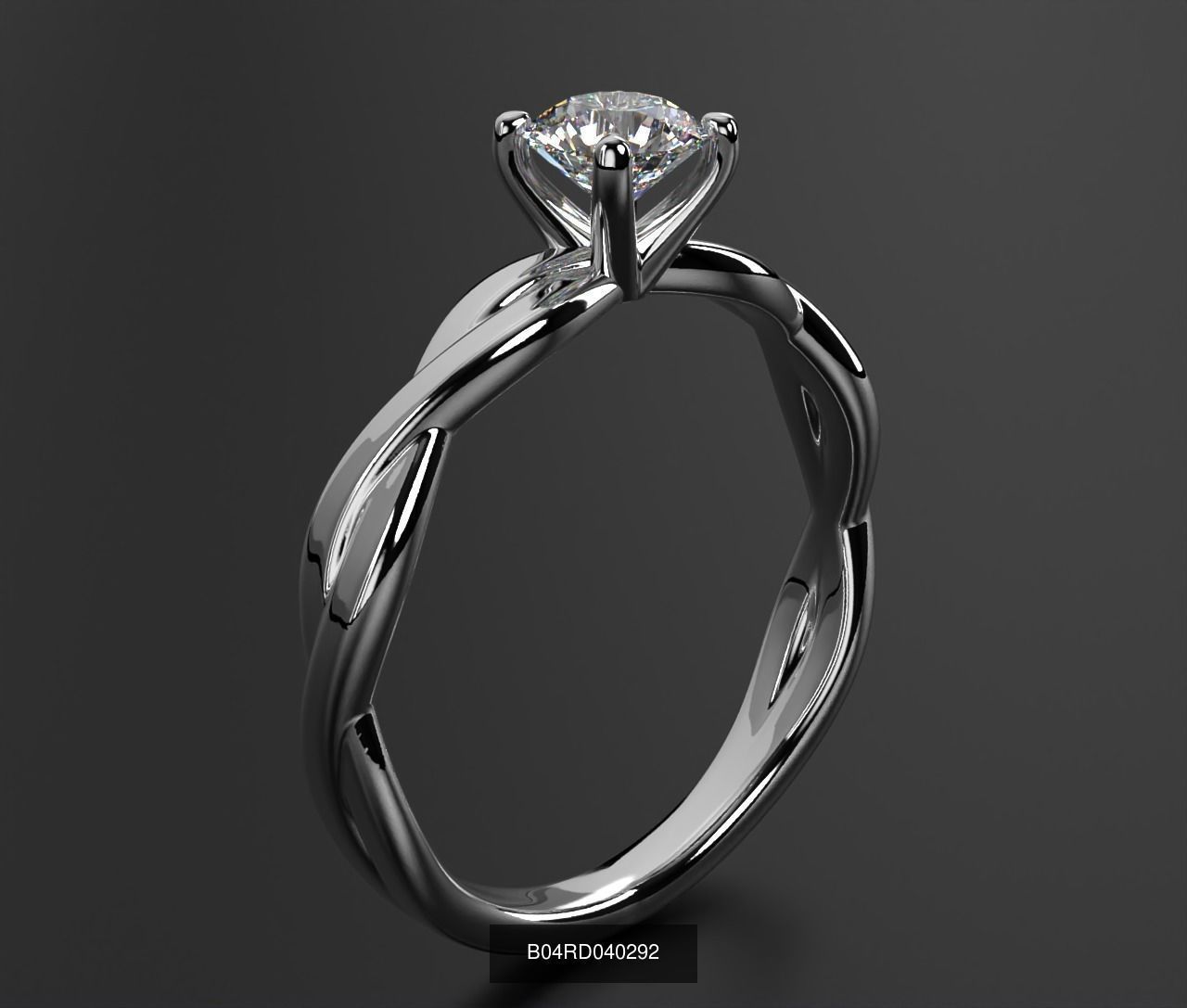 2024 B04 1-500 Engagement Rings 3D Model Collection-451 Files _99