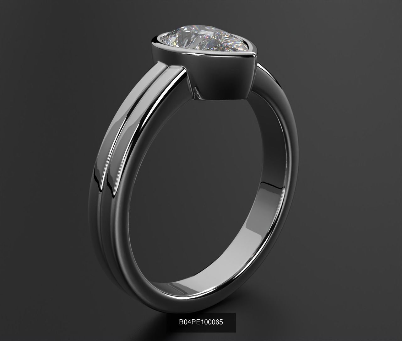 2024 B04 1-500 Engagement Rings 3D Model Collection-451 Files _236