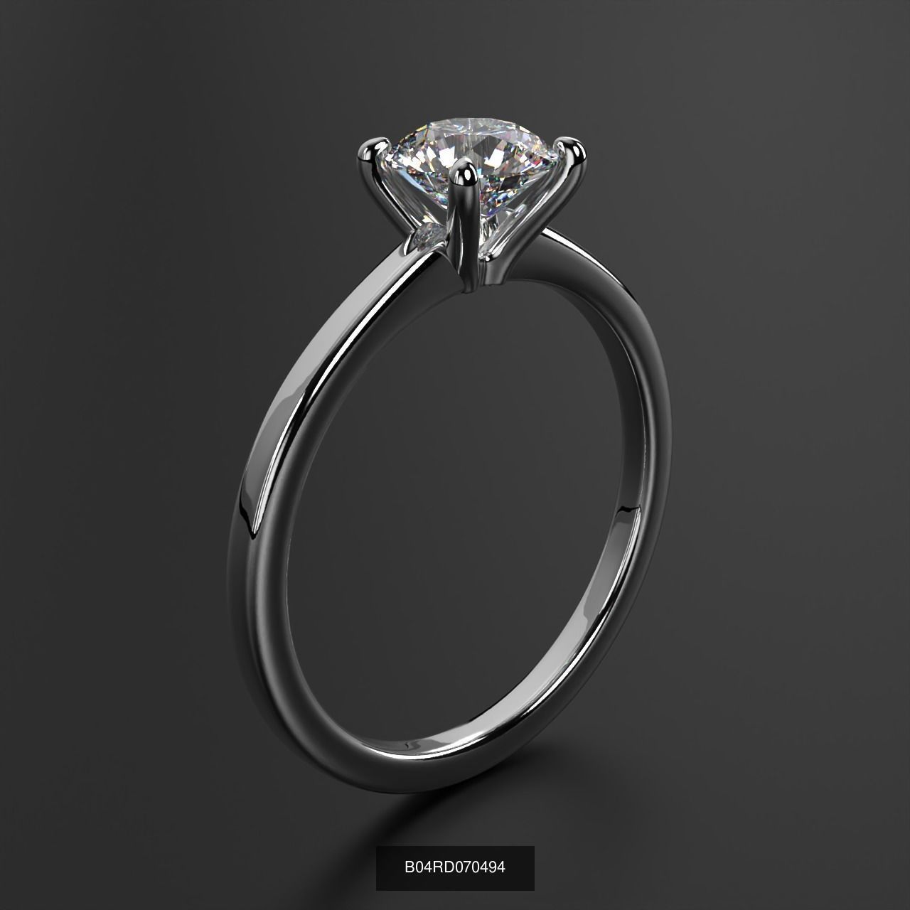 2024 B04 1-500 Engagement Rings 3D Model Collection-451 Files _87