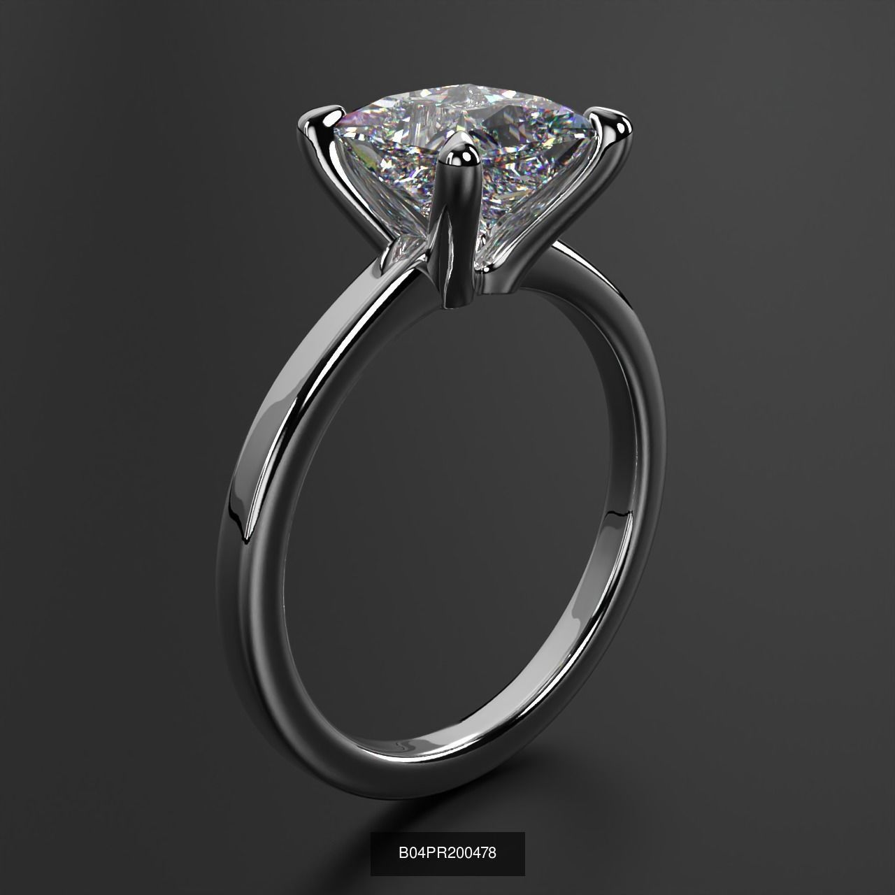 2024 B04 1-500 Engagement Rings 3D Model Collection-451 Files _167