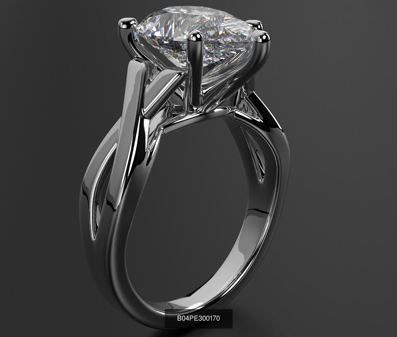 2024 B04 1-500 Engagement Rings 3D Model Collection-451 Files _210