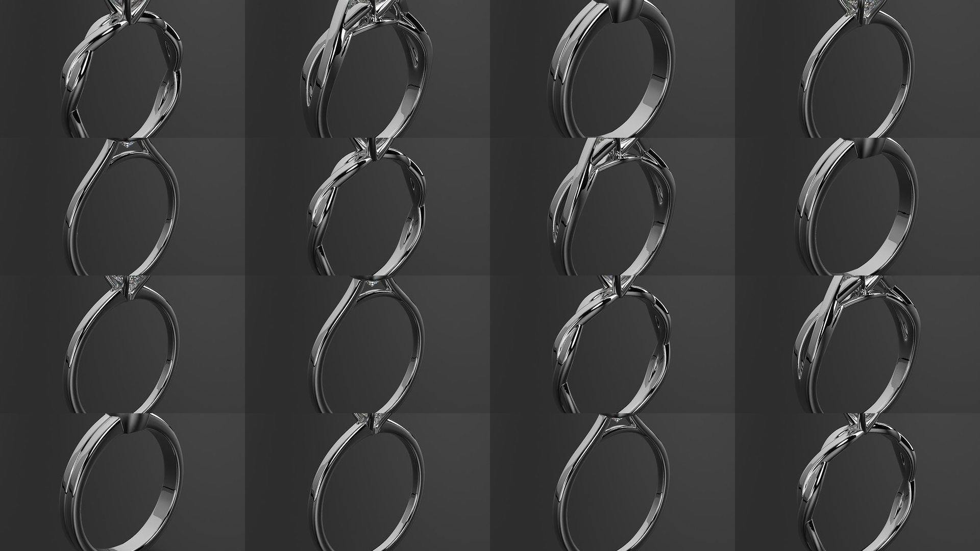 2024 B04 1-500 Engagement Rings 3D Model Collection-451 Files _68