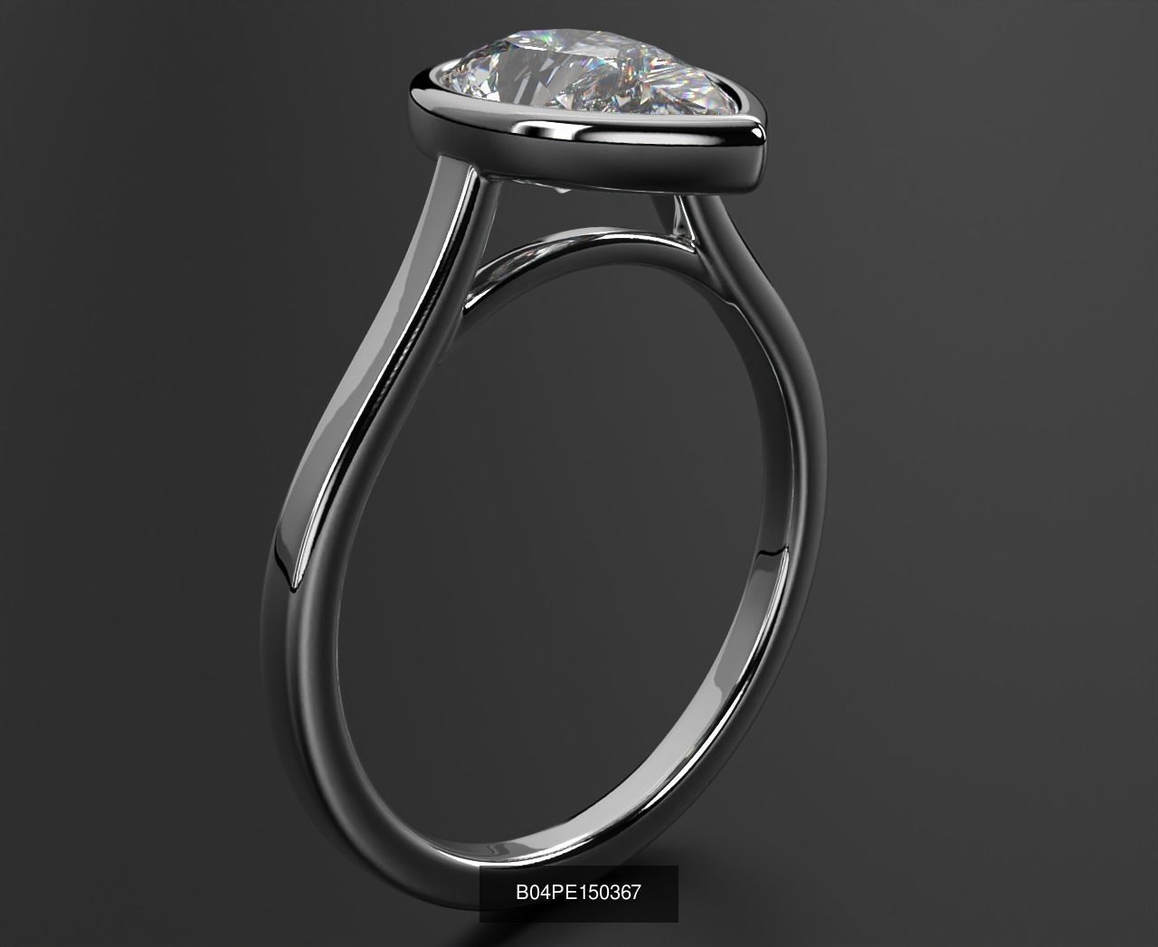 2024 B04 1-500 Engagement Rings 3D Model Collection-451 Files _223