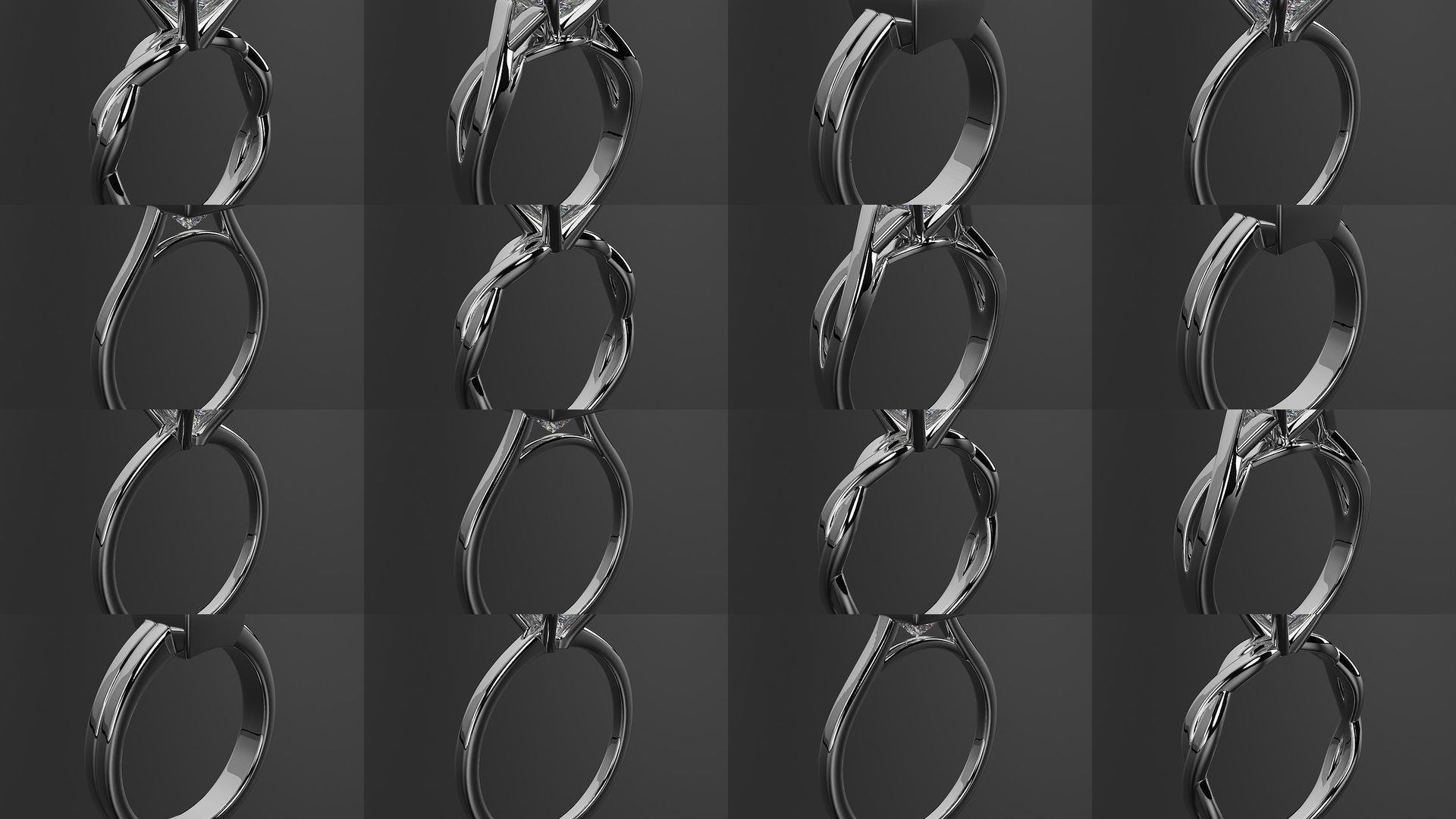 2024 B04 1-500 Engagement Rings 3D Model Collection-451 Files _13