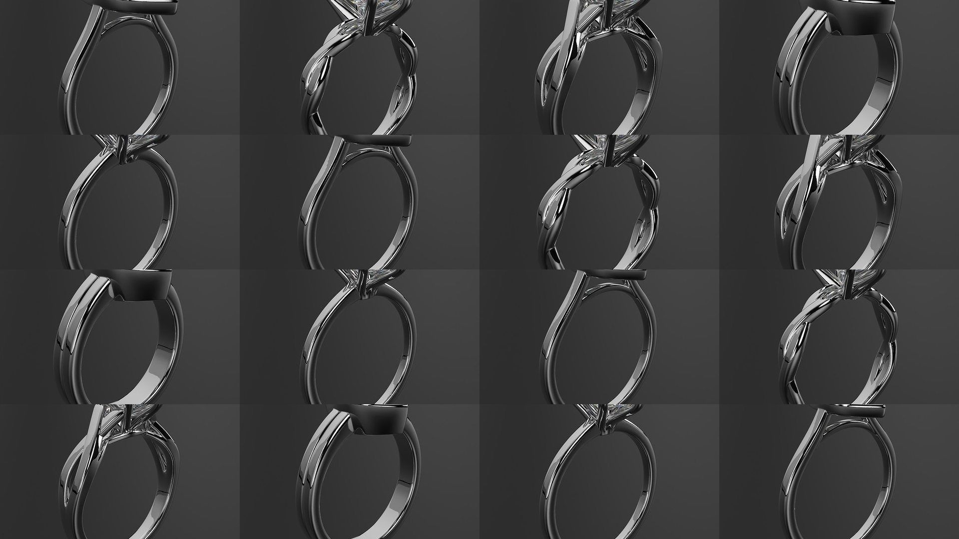 2024 B04 1-500 Engagement Rings 3D Model Collection-451 Files _35