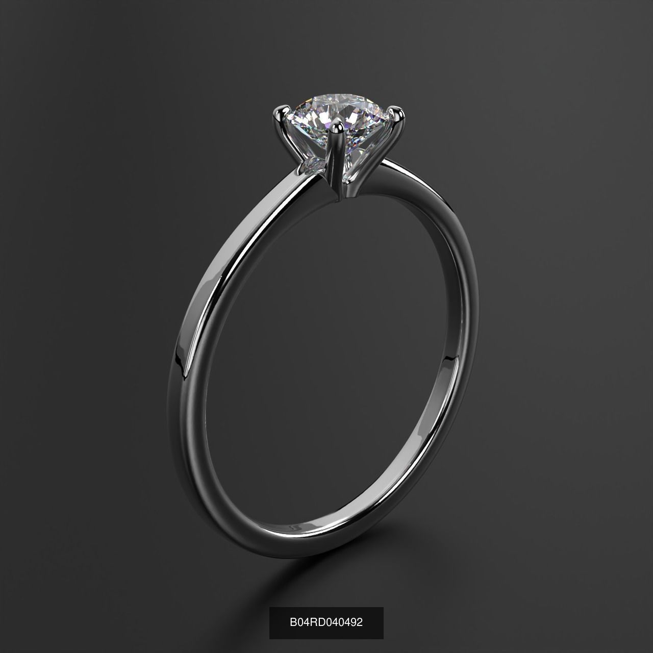 2024 B04 1-500 Engagement Rings 3D Model Collection-451 Files _97
