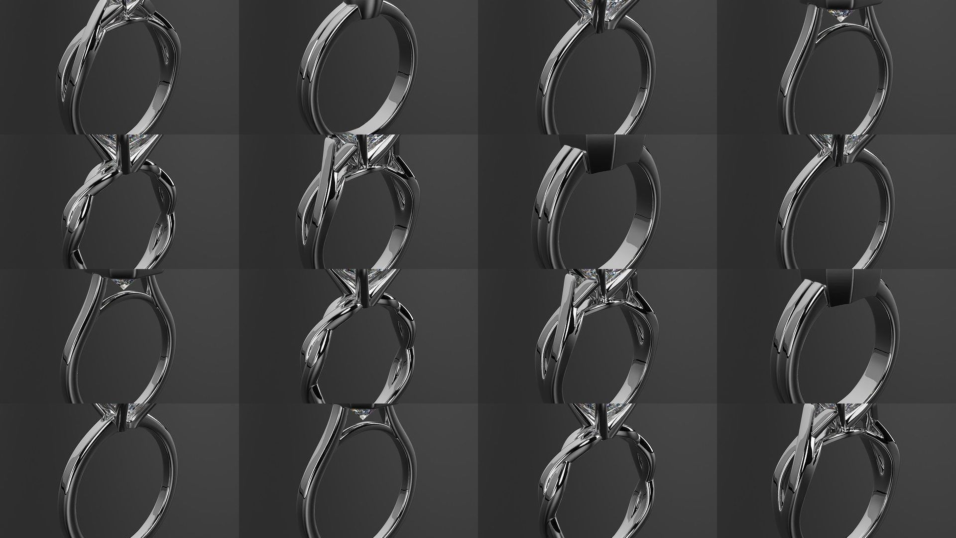 2024 B04 1-500 Engagement Rings 3D Model Collection-451 Files _5