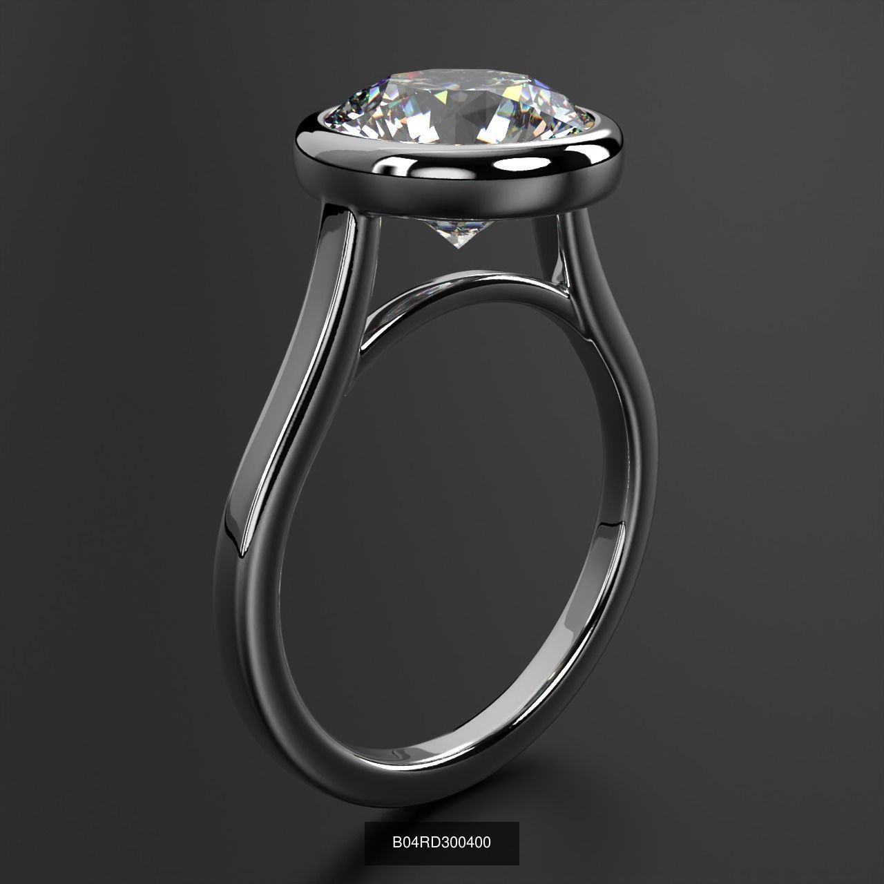 2024 B04 1-500 Engagement Rings 3D Model Collection-451 Files _27