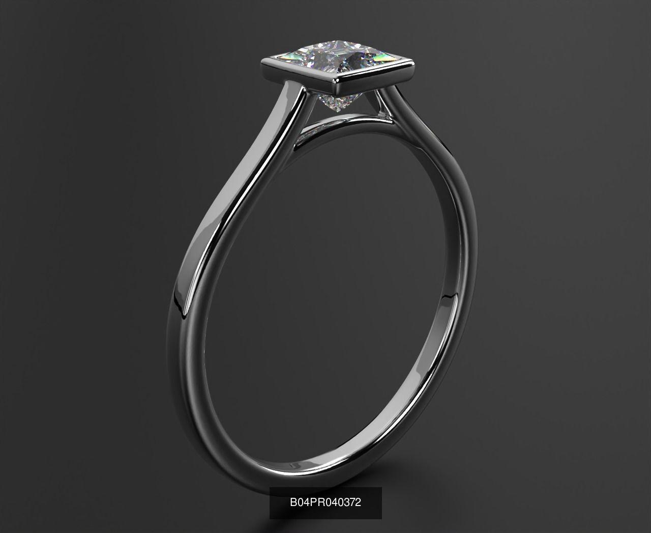 2024 B04 1-500 Engagement Rings 3D Model Collection-451 Files _198
