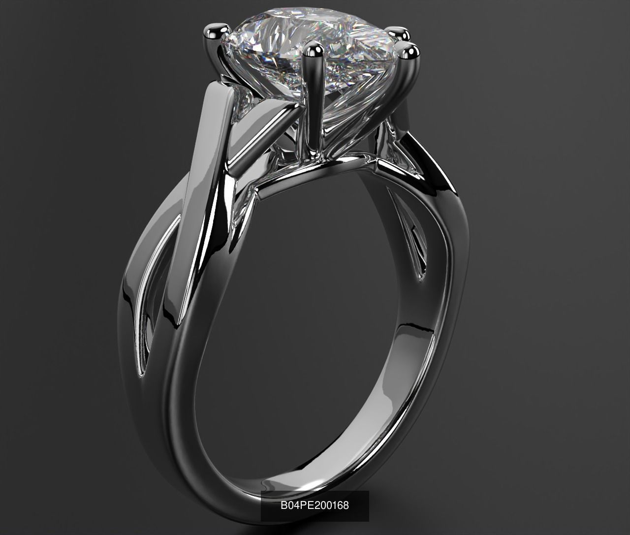 2024 B04 1-500 Engagement Rings 3D Model Collection-451 Files _220