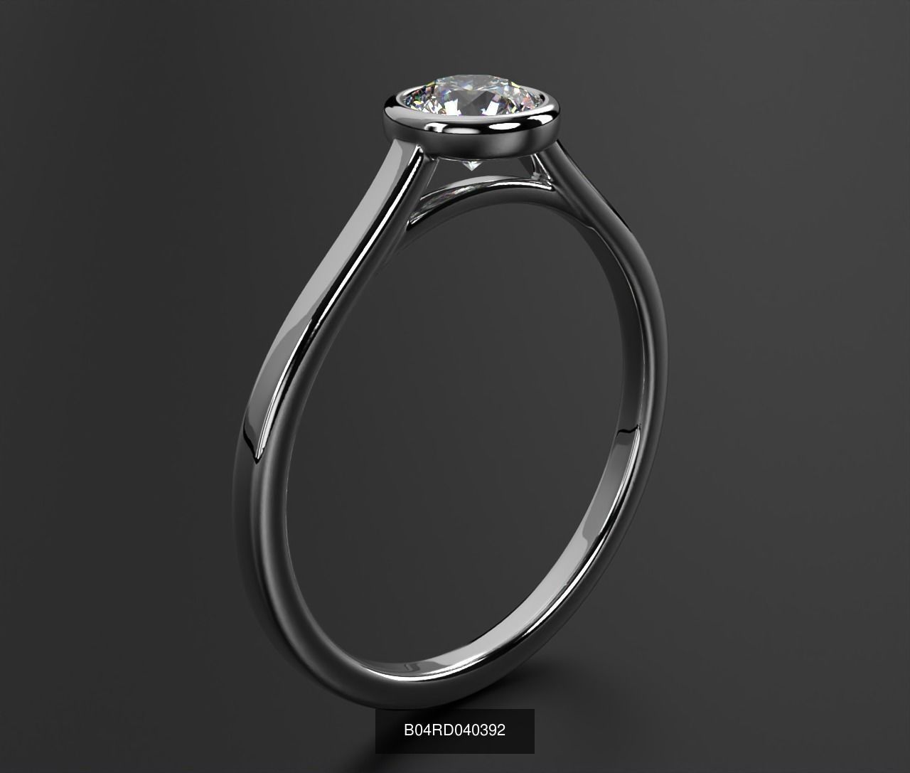 2024 B04 1-500 Engagement Rings 3D Model Collection-451 Files _98