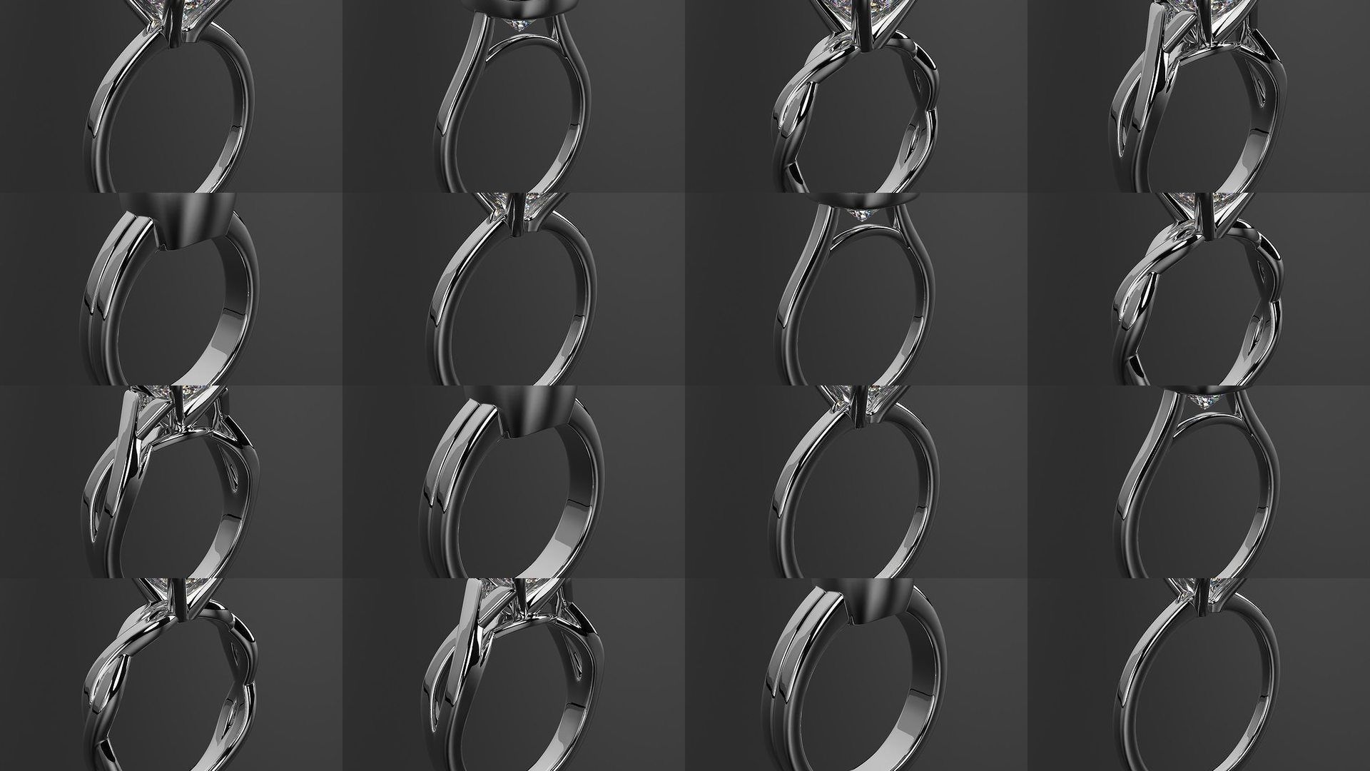 2024 B04 1-500 Engagement Rings 3D Model Collection-451 Files _62