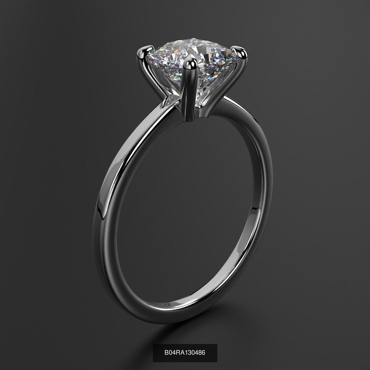 2024 B04 1-500 Engagement Rings 3D Model Collection-451 Files _127