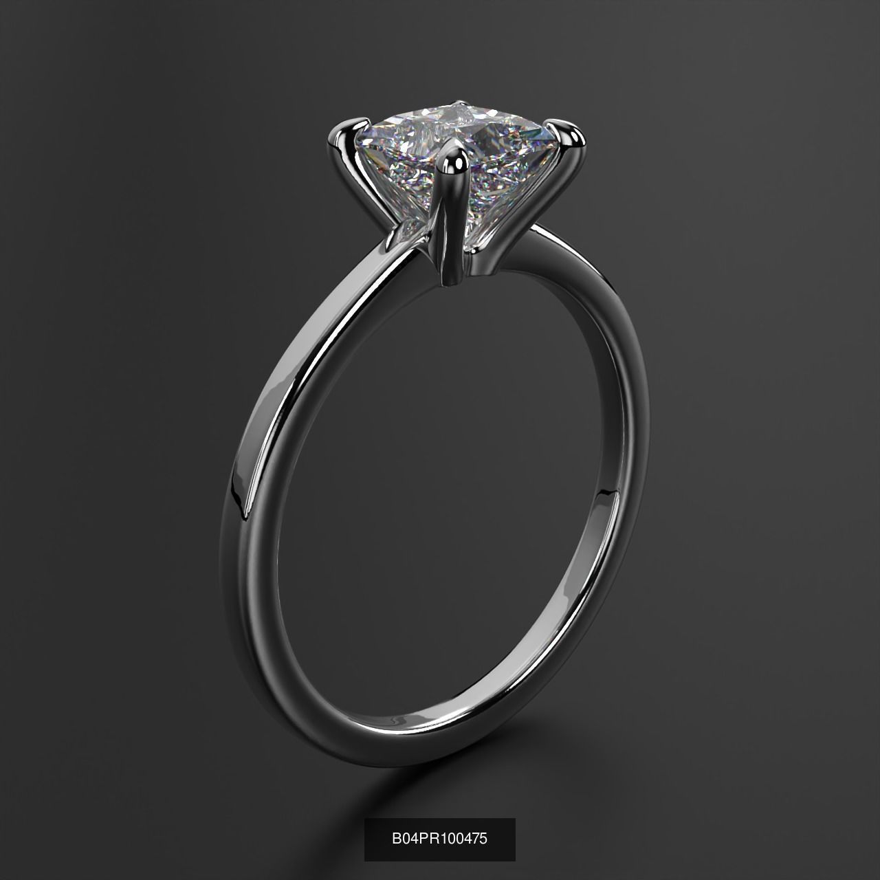 2024 B04 1-500 Engagement Rings 3D Model Collection-451 Files _182