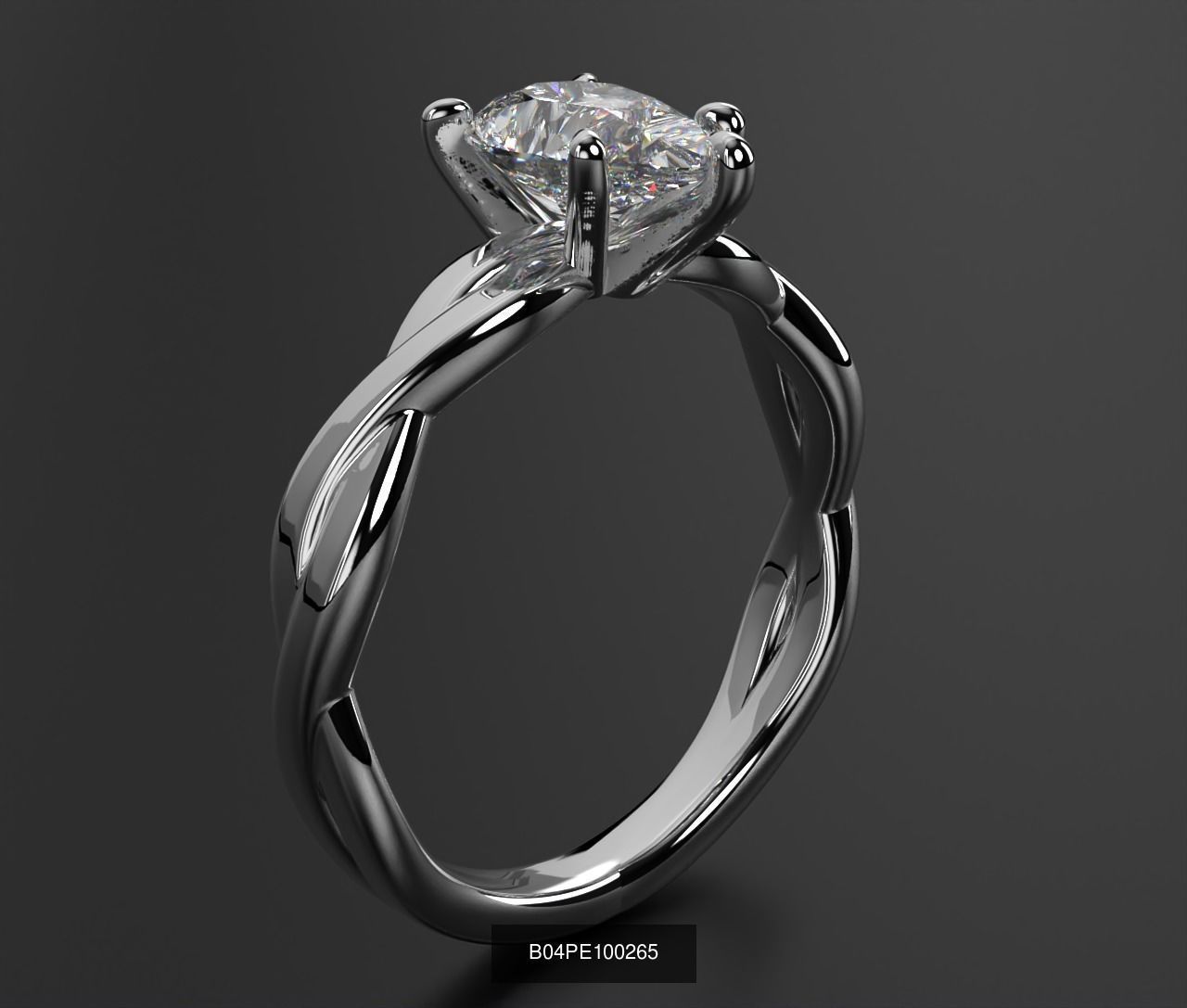 2024 B04 1-500 Engagement Rings 3D Model Collection-451 Files _234