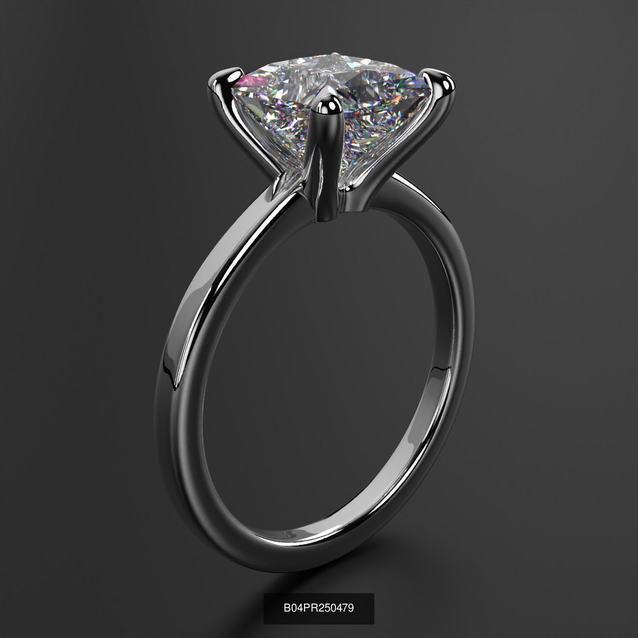 2024 B04 1-500 Engagement Rings 3D Model Collection-451 Files _162