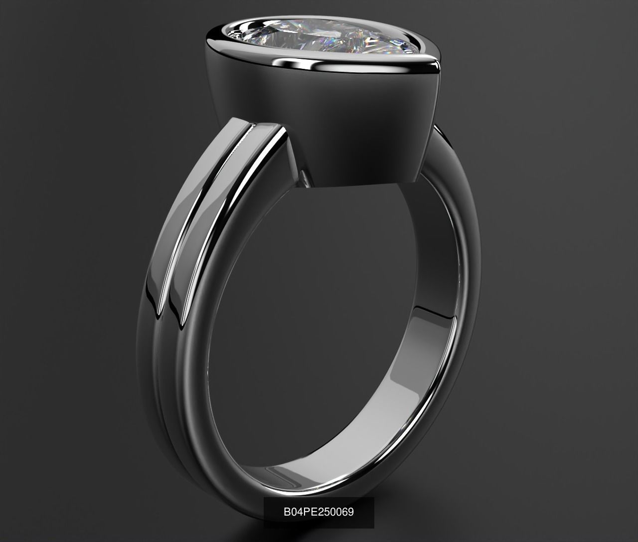 2024 B04 1-500 Engagement Rings 3D Model Collection-451 Files _216