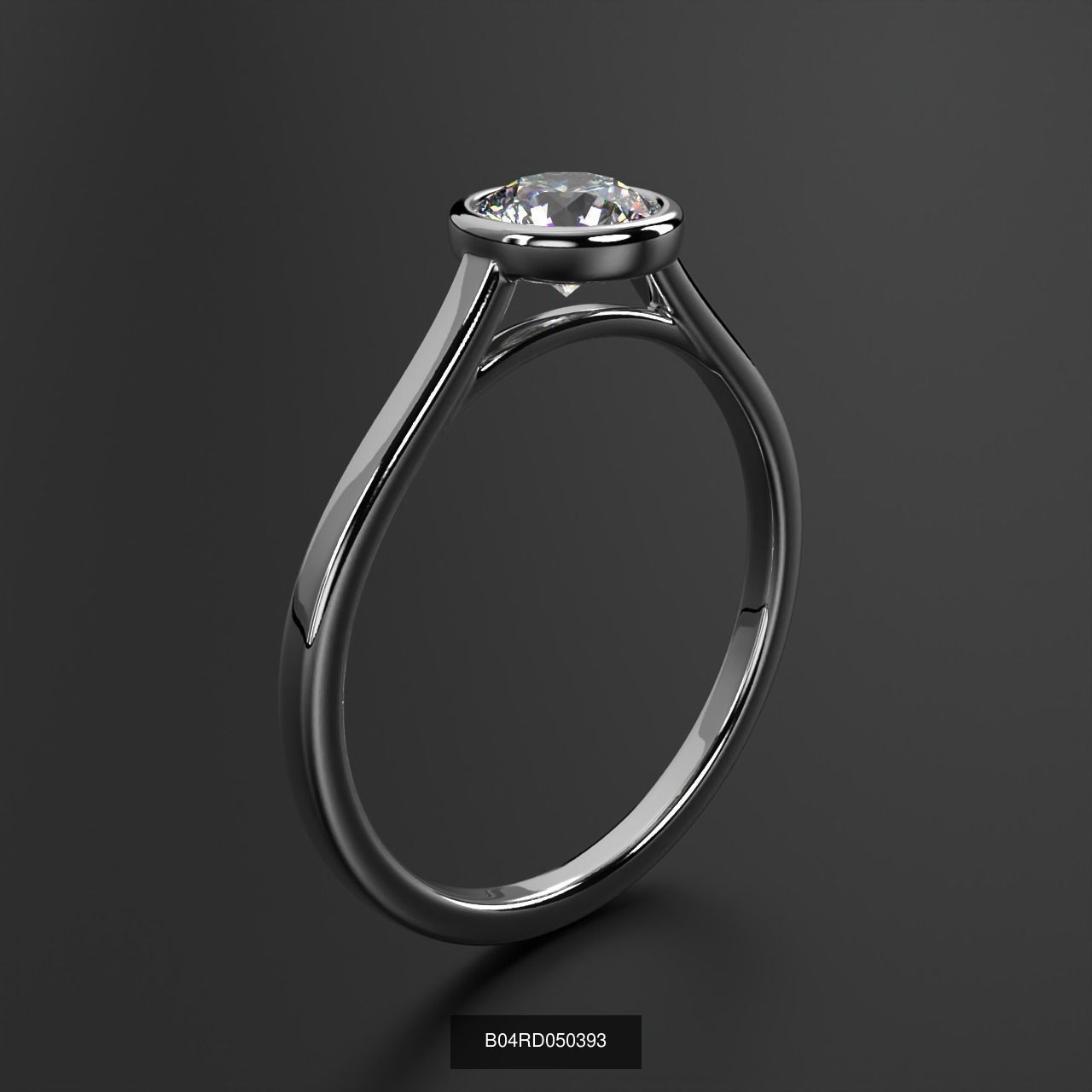 2024 B04 1-500 Engagement Rings 3D Model Collection-451 Files _93