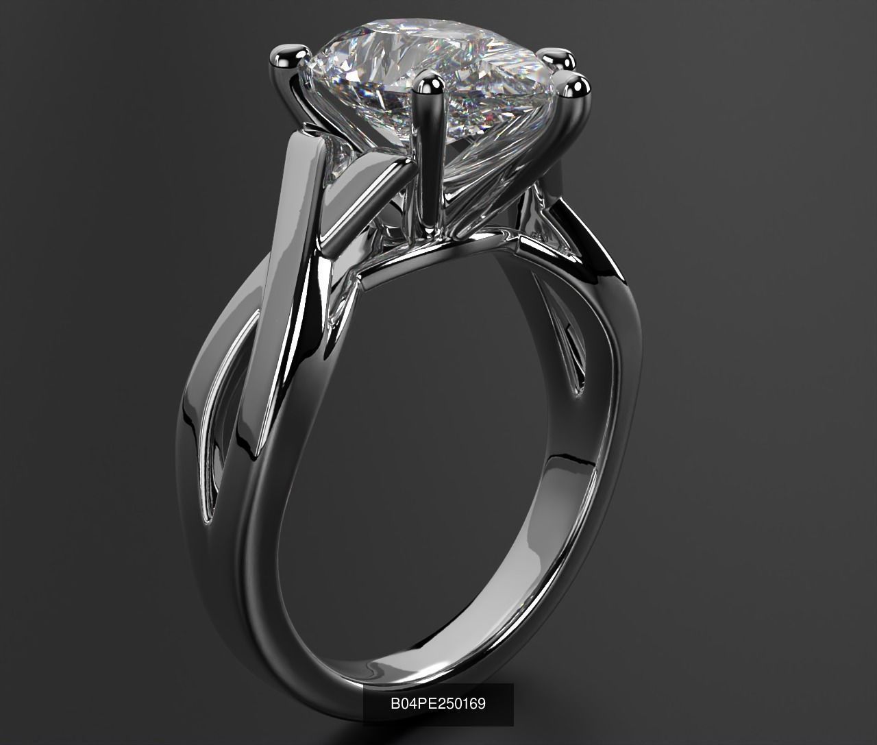 2024 B04 1-500 Engagement Rings 3D Model Collection-451 Files _215