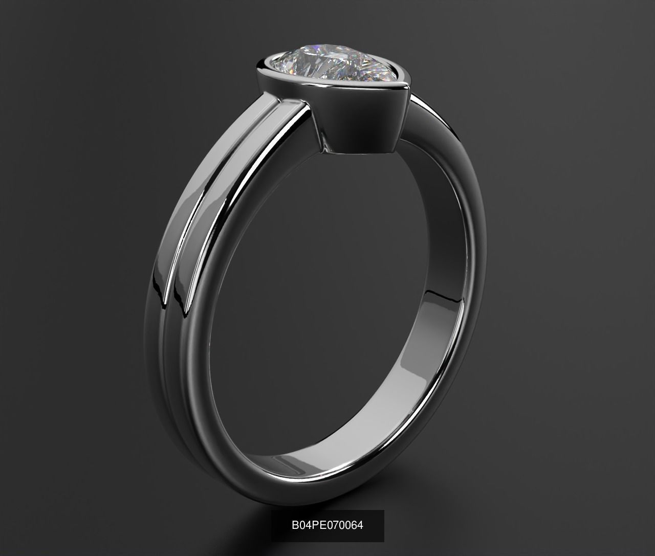 2024 B04 1-500 Engagement Rings 3D Model Collection-451 Files _241