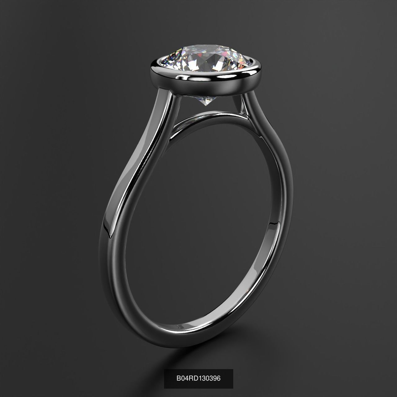 2024 B04 1-500 Engagement Rings 3D Model Collection-451 Files _78