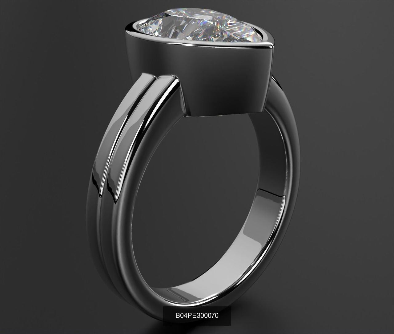 2024 B04 1-500 Engagement Rings 3D Model Collection-451 Files _211