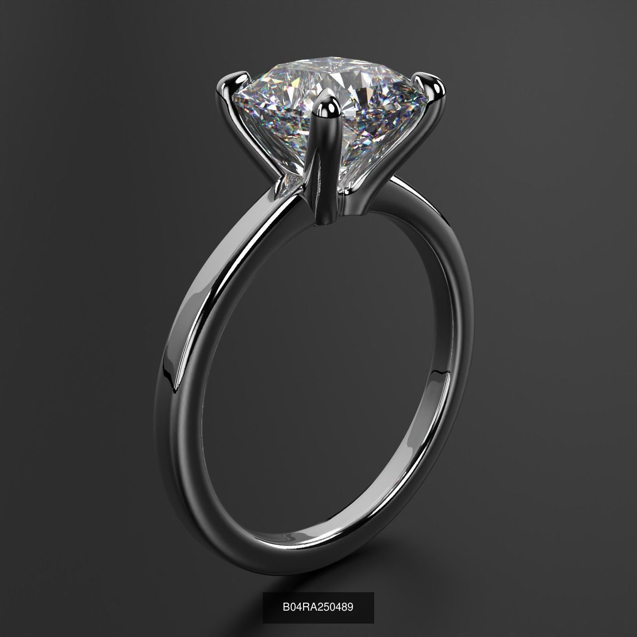 2024 B04 1-500 Engagement Rings 3D Model Collection-451 Files _112