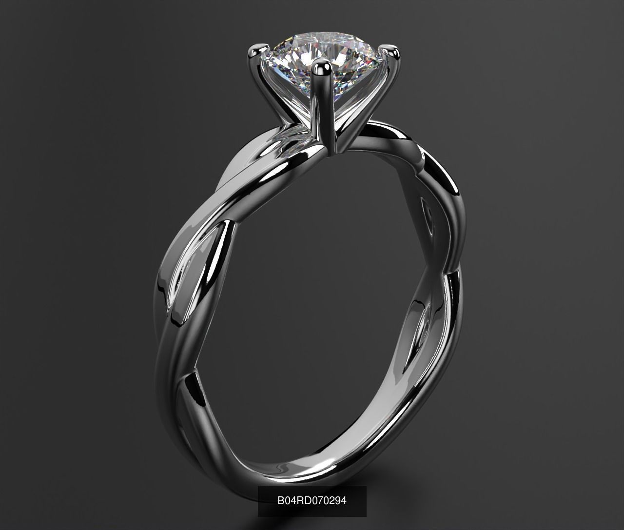 2024 B04 1-500 Engagement Rings 3D Model Collection-451 Files _89