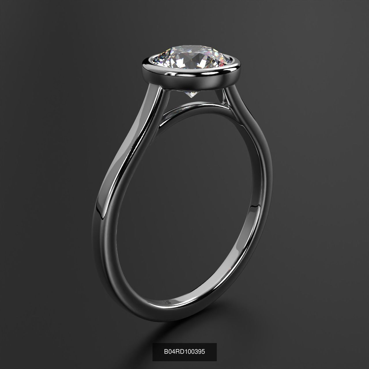 2024 B04 1-500 Engagement Rings 3D Model Collection-451 Files _83
