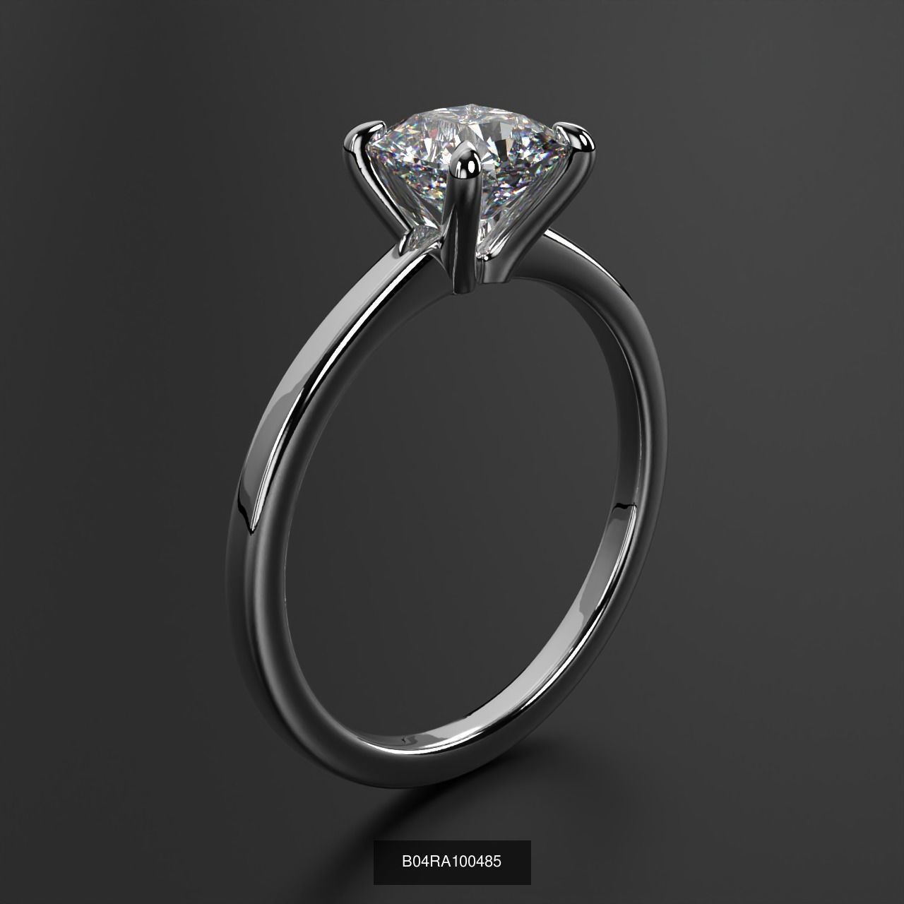 2024 B04 1-500 Engagement Rings 3D Model Collection-451 Files _132