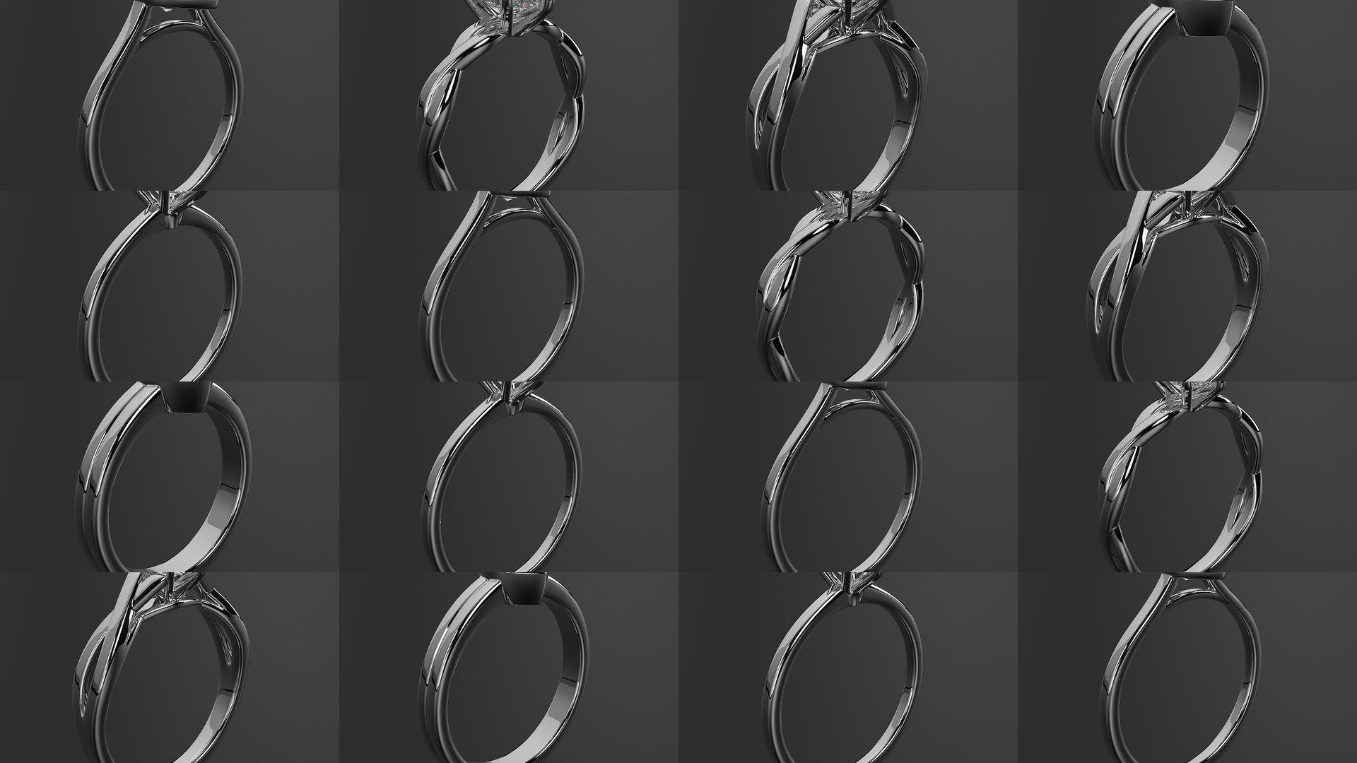 2024 B04 1-500 Engagement Rings 3D Model Collection-451 Files _21