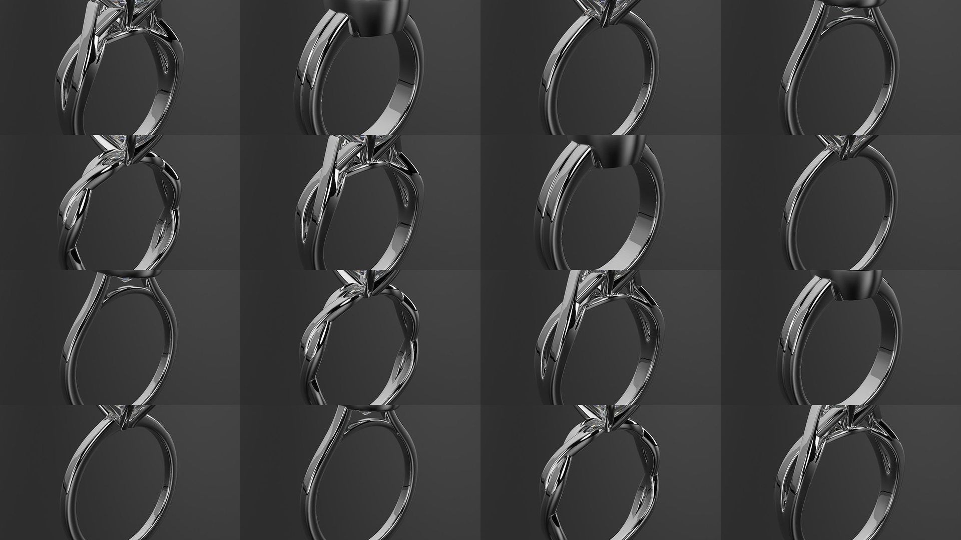 2024 B04 1-500 Engagement Rings 3D Model Collection-451 Files _26