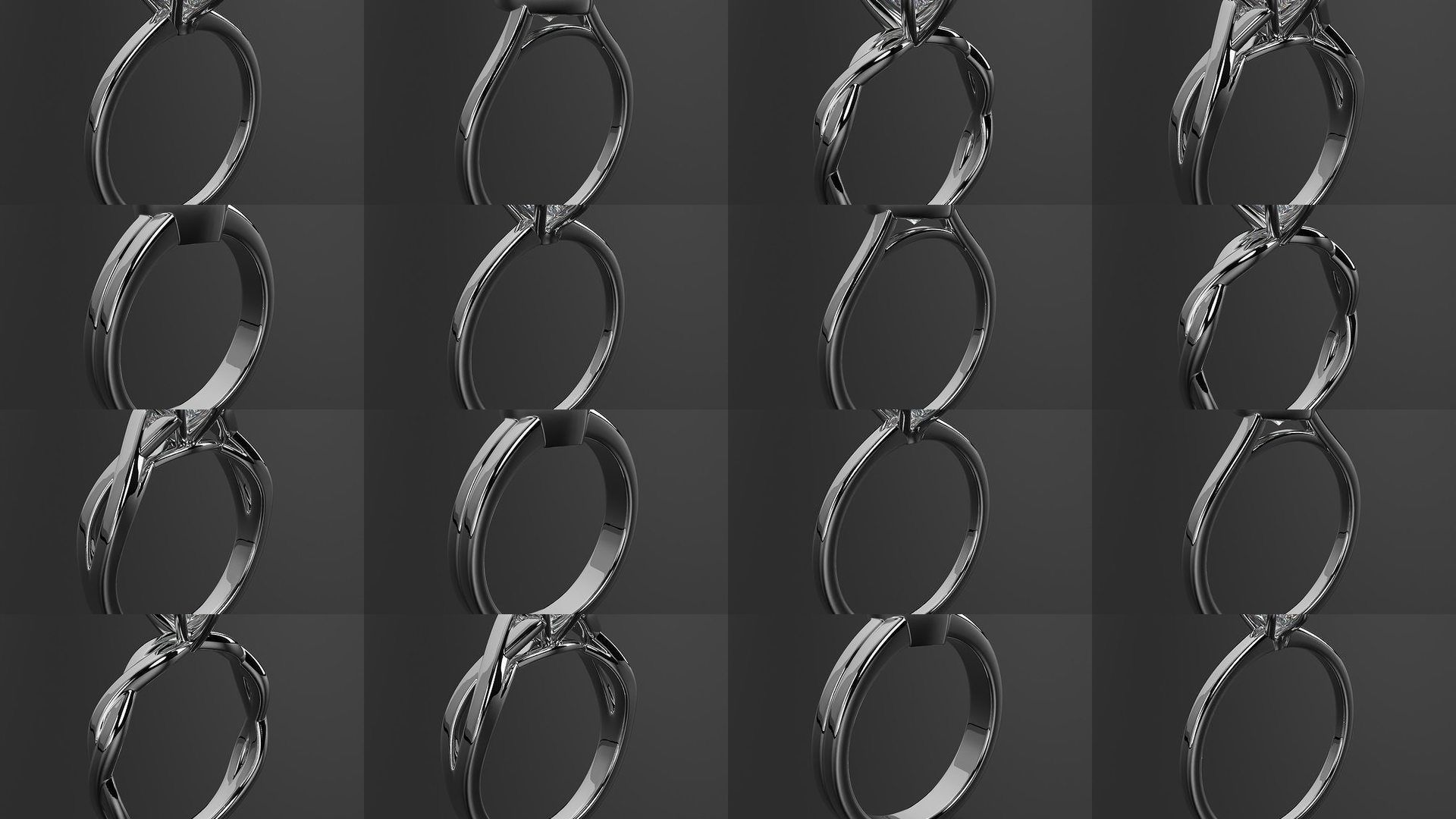 2024 B04 1-500 Engagement Rings 3D Model Collection-451 Files _47